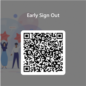 Early Sign Out QR Code